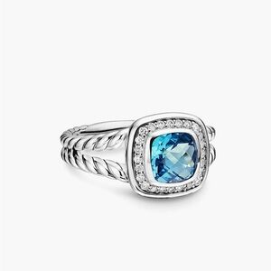 David Yurman Petite Albion® Ring With Pavé Diamonds